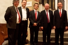 Le Chant sur le Livre (Emmanuel Bonnardot, Raphaël Picazos, Barnabé Janin, Jean-Yves Haymoz, Pierre Funck) in der Thomaskirche